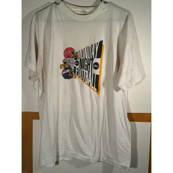 Vintage Monday Night Football ABC Bud‎ Light Budweiser Ice T Shirt NFL XL - Picture 1 of 9